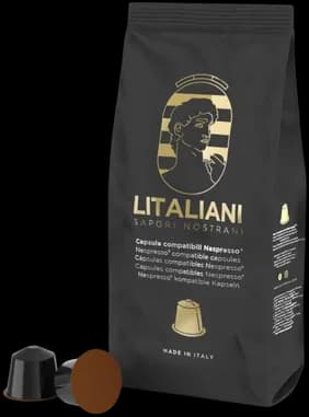 Cápsulas de café compatíveis com Nespresso - Nocciolino