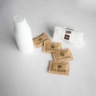 Kit café (açúcar mascavo, colheres, copos)